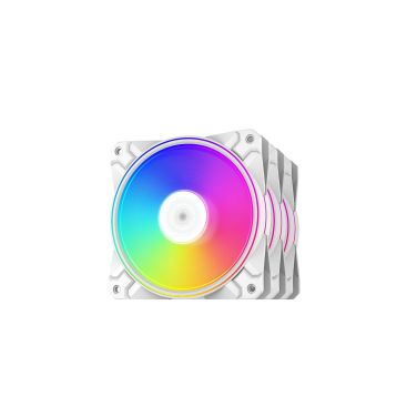 DEEPCOOL CF120 PLUS (3xFan) ADD-RGB WHITE RGB FAN