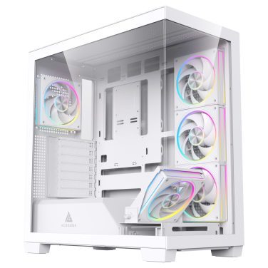 ACEGEEK NEBULA WHITE 5 ARGB FANS CASE