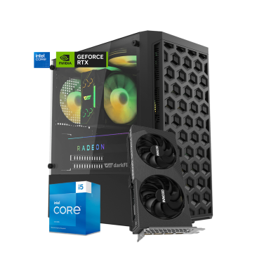 PILOT GAMING PC [INTEL I5 12400F, RTX 5060 8GB, 16GB RAM, 500GB M.2]