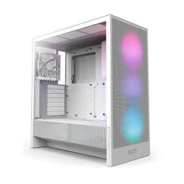 NZXT H5 FLOW RGB WHITE (2024) MODEL