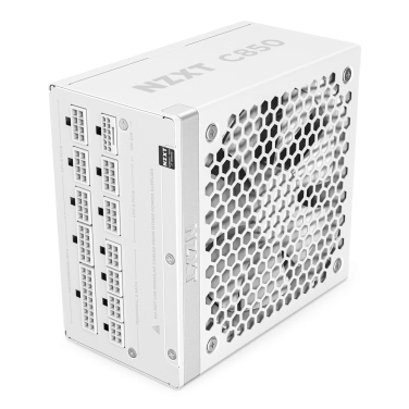 NZXT C850 850W GOLD FULLY MODULAR PCIE 5.0 WHITE POWER SUPPLY
