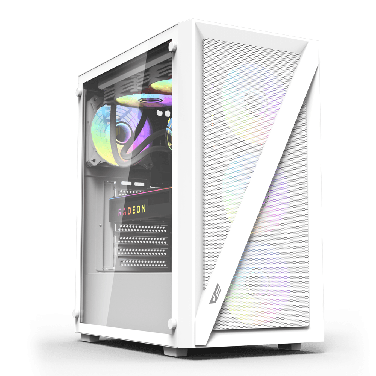 DARKFLASH DK260 AIR 4 ARGB FANS CASE WHITE