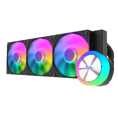 DARKFLASH DG360 BLACK 360MM ARGB LIQUID COOLER