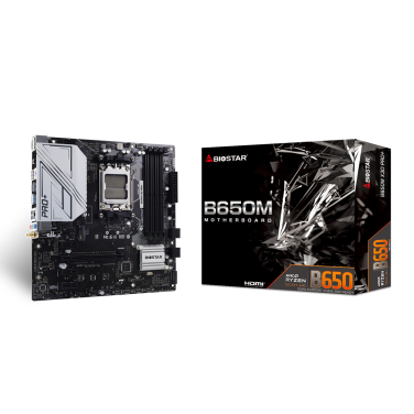 BIOSTAR B650M X3D PRO+ DDR5 MOTHERBOARD