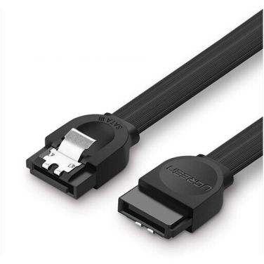 UGREEN SATA 3 DATA CABLE 0.5M (BLACK)