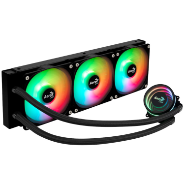 AEROCOOL OASIS L360 BLACK 360MM ARGB LIQUID COOLER