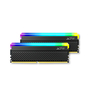 XPG SPECTRIX D45 16GB(8GBX2) DDR4 RAM 3600MHZ RGB BLACK