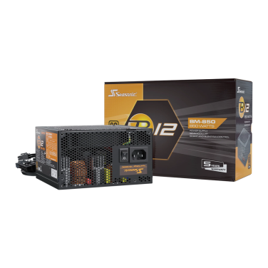 SEASONIC B12 BM 850W BRONZE SEMI MODULAR POWER SUPPLY