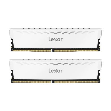LEXAR THOR 32GB [ 2 X 16 ] 3600MHZ DDR4 WHITE RAM
