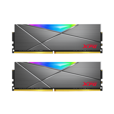 XPG SPECTRIX D50 16GB(8GBX2) DDR4 RAM 3600MHZ RGB GREY