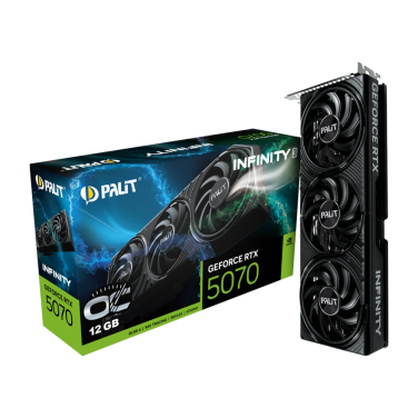 PALIT RTX 5070 INFINITY 3 OC 12GB GDDR7 GRAPHICS CARD