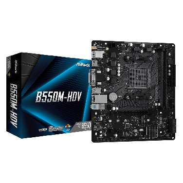 ASROCK B550M-HDV DDR4 MOTHERBOARD