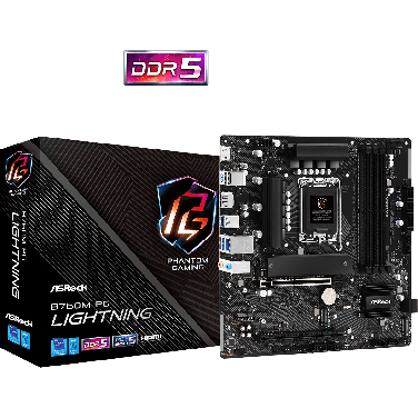 ASROCK B760M PG LIGHTNING MOTHERBOARD