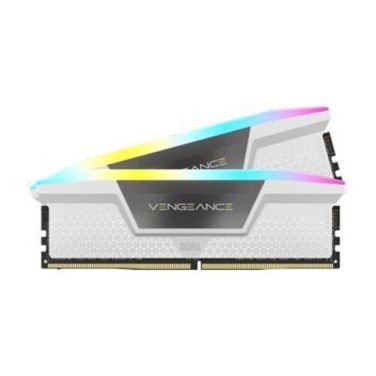 CORSAIR DDR5 6000MHZ 32GB (2X16GB) VENGEANCE RGB CL36 MEMORY KIT-WHITE