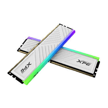 XPG SPECTRIX D35 32GB(16GBX2) DDR4 RAM 3200MHZ RGB WHITE