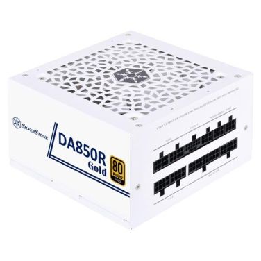 SILVERSTONE DA850R 850W GOLD PCIE 5.0 FULLY MODULAR WHITE