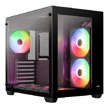 AEROCOOL DRYFT BLACK CASE WITH 6 FANS