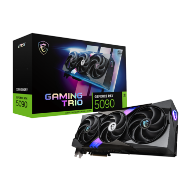 MSI RTX 5090 32GB GAMING TRIO OC GDDR7 GRAPHICS CARD