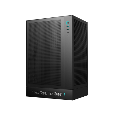 DEEPCOOL CH170 DIGITAL BLACK MINI ITX CASE