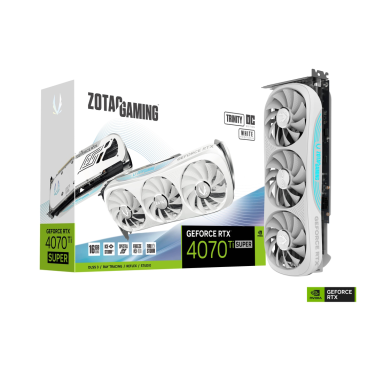 ZOTAC RTX 4070 TI SUPER TRINITY OC WHITE EDITION 16GB