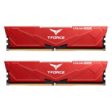 TEAM T-FORCE VULCAN RED 16GB (2X8GB) 5600MHZ CL40 DDR5