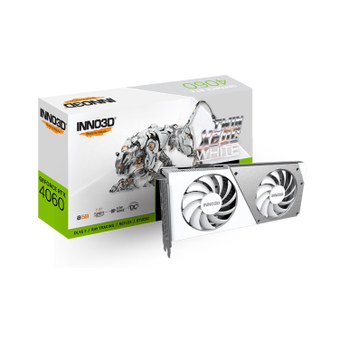 INNO3D RTX 4060 8GB TWIN X2 OC WHITE