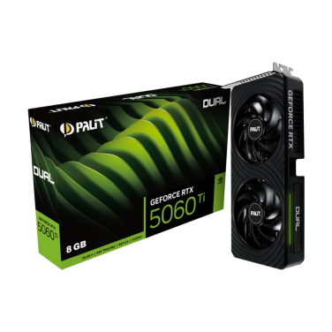 PALIT RTX 5060 TI DUAL 8GB GDDR7 GRAPHICS CARD