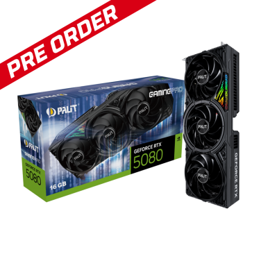 [ PRE ORDER ] PALIT RTX 5080 GAMING PRO 16GB GRAPHICS CARD