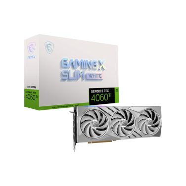 MSI RTX 4060 TI GAMING X SLIM WHITE 16G
