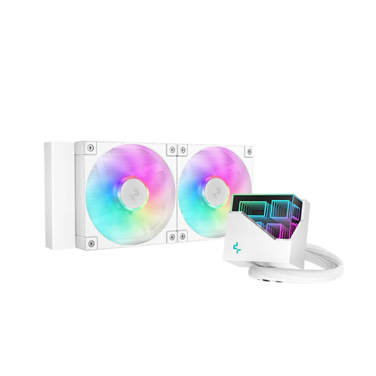 DEEPCOOL LT240 A-RGB WHITE LIQUID COOLER