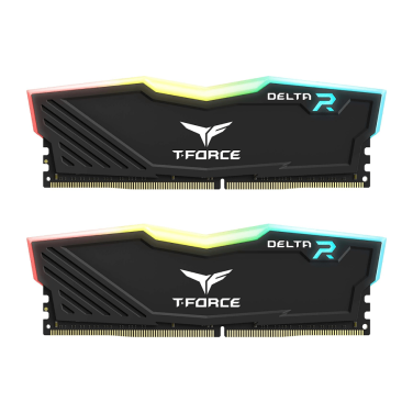 TEAMGROUP T-Force Delta RGB DDR4 RAM 32GB (2x16GB) 3600mhz CL18 BLACK