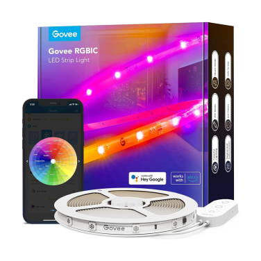 GOVEE LED STRIP LIGHT RGBIC 3 METERS