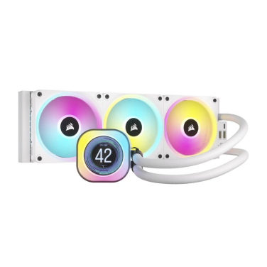 CORSAIR H150I ILINK LCD RGB WHITE LIQUID COOLER