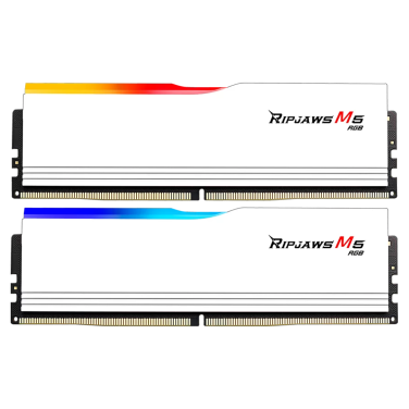 G SKILL RIPJAWS M5 32GB [ 16 X 2 ] DDR5 5200MHZ WHITE