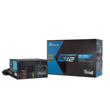 SEASONIC G12 GC 850W GOLD NON MODULAR POWER SUPPLY