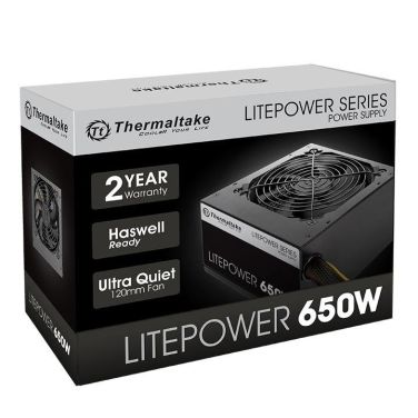 Thermaltake Lite Power 650W Non Modular ATX POWER SUPPLY