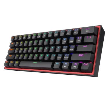 REDRAGON K617 BLACK RED SWITCH [ ENGLISH ]