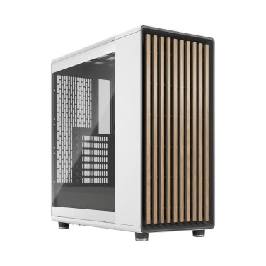 FRACTAL NORTH CHALK WHITE TG MID TOWER CASE