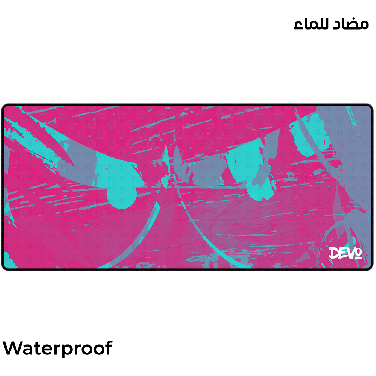 Devo Gaming Mouse Pad - Pinklicious-900