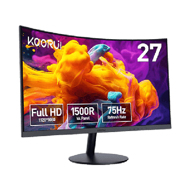 KOORUI 27N5CA CURVED 75HZ VA FHD MONITOR