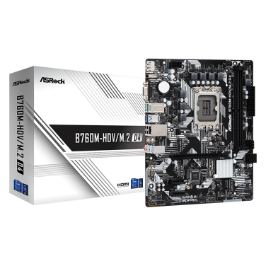 ASROCK B760M-HDV/M.2 D4 MOTHERBOARD