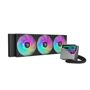 DEEPCOOL AIO LIQUID COOLER LT360 ARGB BLACK