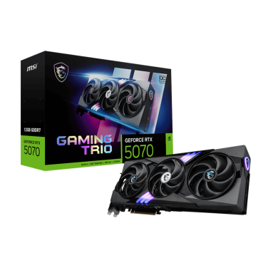 MSI RTX 5070 12GB GAMING TRIO OC GDDR7 GRAPHICS CARD
