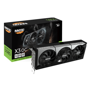 INNO3D RTX 5080 X3 OC 16GB GRAPHICS CARD
