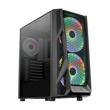 AEROCOOL AIRHAWK MID TOWER RGB CASE