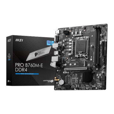 MSI PRO B760M-E DDR4 MOTHERBOARD