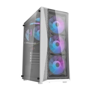 DARKFLASH DK352 Plus White ATX PC Case