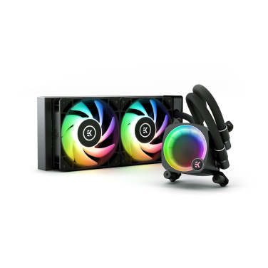 EK NUCLEUS AIO CR240 LUX ARGB BLACK