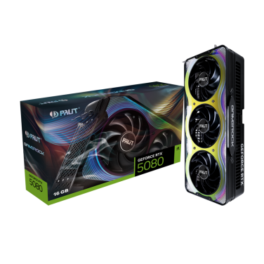PALIT RTX 5080 GAMEROCK 16GB GRAPHICS CARD