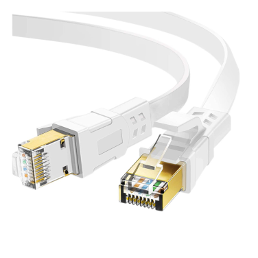 DEVO CAT8 ETHERNET CABLE 1.5M - WHITE